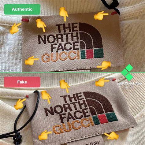 gucci vs north face